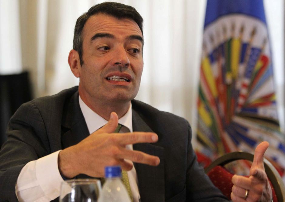 El presidente de la Comisión Interamericana de Derechos Humanos (CIDH), James Cavallaro, presentará el lunes en el informe en el Palacio Nacional. (Foto: EFE)