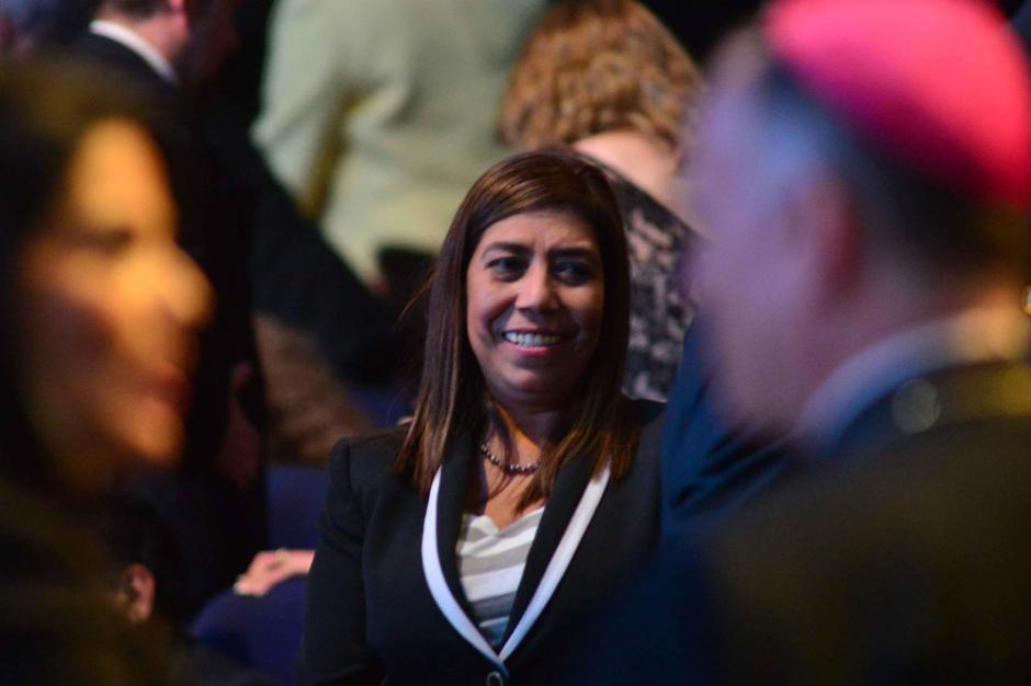 Sherry Ordoñez fue juramentada la noche del 14 de enero como la nueva ministra de Comunicaciones, tomando el relevo de Víctor Corado. (Foto: Jesús Alfonso/Soy502)