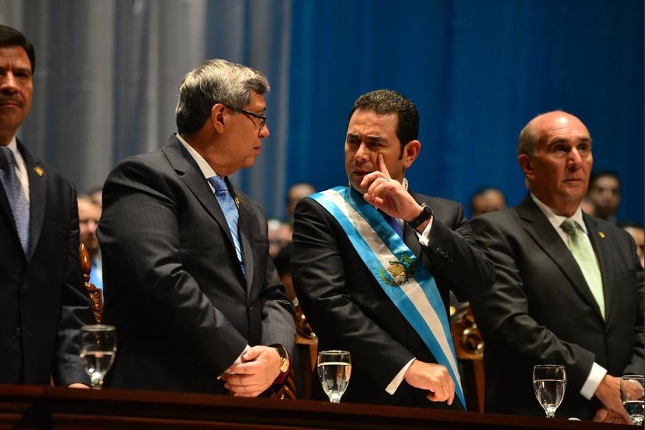 El presidente Jimmy Morales estrenará película en mayo. Se llamará "Mi hijo será doctor". (Foto: Wilder López/Soy502)