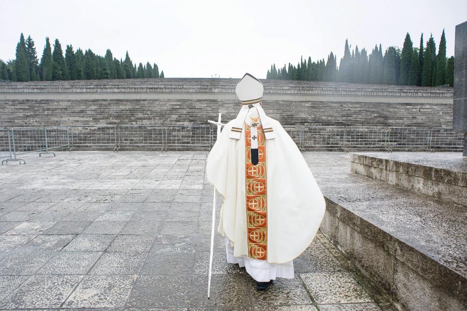 El Papa Francisco recordó a las víctimas de la I Guerra Mundial. (Foto: EFE)
