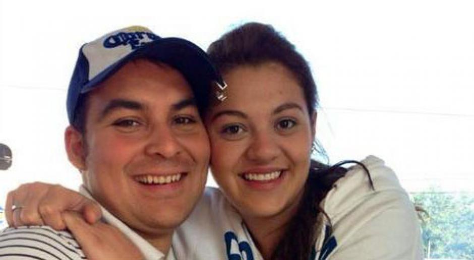 Banny Zambrano capturado este miércoles habría dado muerte a su pareja Mitzi Sánchez por cobrar un seguro de vida de Q500 mil. (Foto:Facebook) 