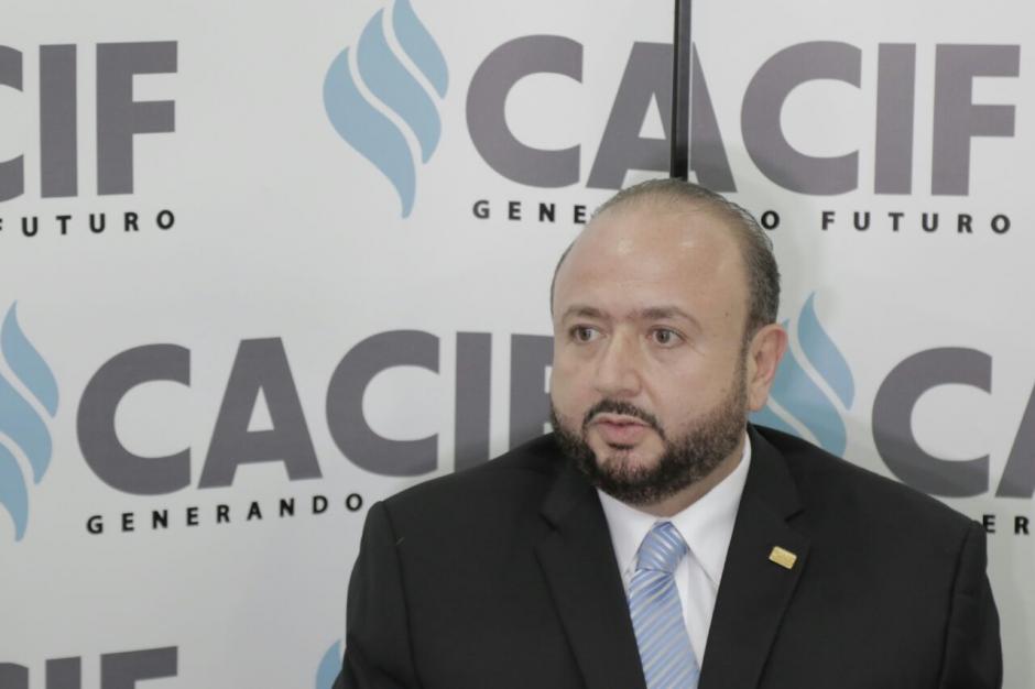 Antonio Malouf fue nombrado este lunes como el nuevo presidente del Cacif. Malouf también preside la Junta Directiva de la Asociación Guatemalteca de Exportadores. (Foto: Alejandro Balan/Soy502)