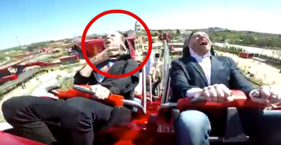 El joven estaba disfrutando de la atracción del nuevo parque de Ferrari en España. (Foto: YouTube)