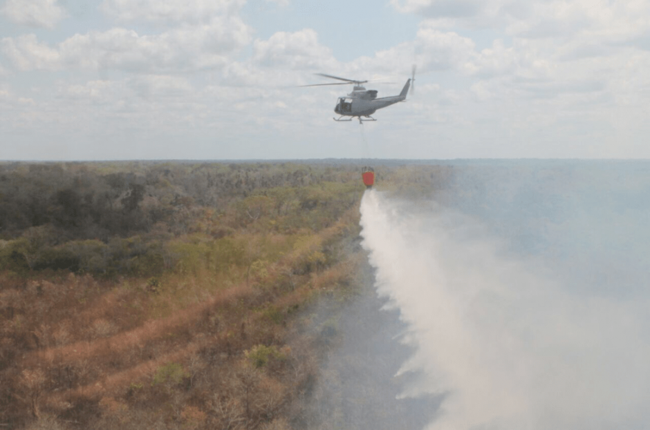 Los dos helicópteros ingresarán este domingo a Guatemala. (Foto: @Ejercito_GT/Twitter)