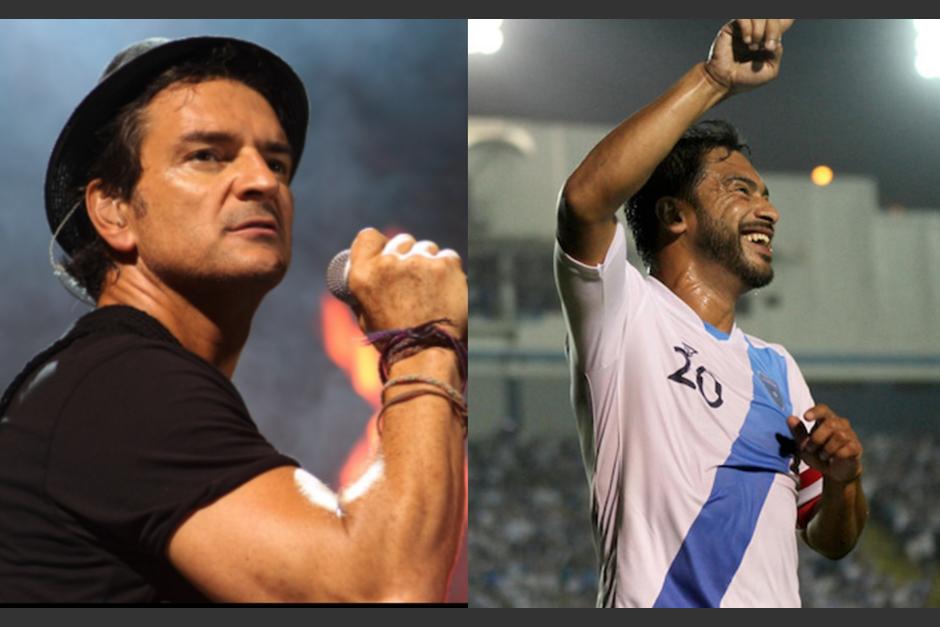 Carlos Ruiz dedicó un tuit a Ricardo Arjona. (Foto: archivo/502) 
