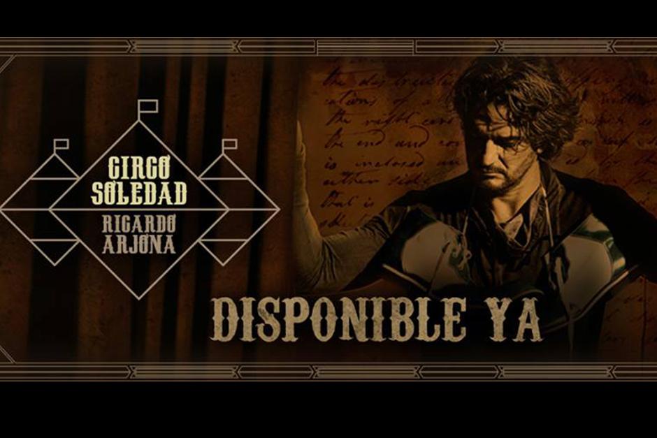 Las plataformas digitales ya tienen el nuevo disco de Arjona. (Foto: Facebook)