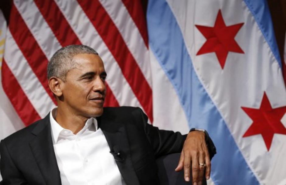 El expresidente estadounidense Barack Obama se presentó en su primera actividad pública para impulsar la participación política de una nueva generación de activistas. (Foto: AFP)