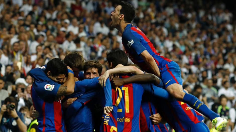 El Barcelona tendrá varios cambios respecto a su once inicial en el estadio Santiago Bernabéu. (Foto: Sky Sports)