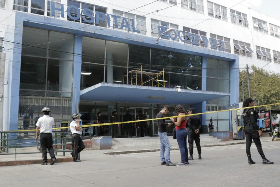 Así fueron identificadas las víctimas del ataque armado en el interior del Hospital Roosevelt. (Foto: Alejandro Balán/Soy502)