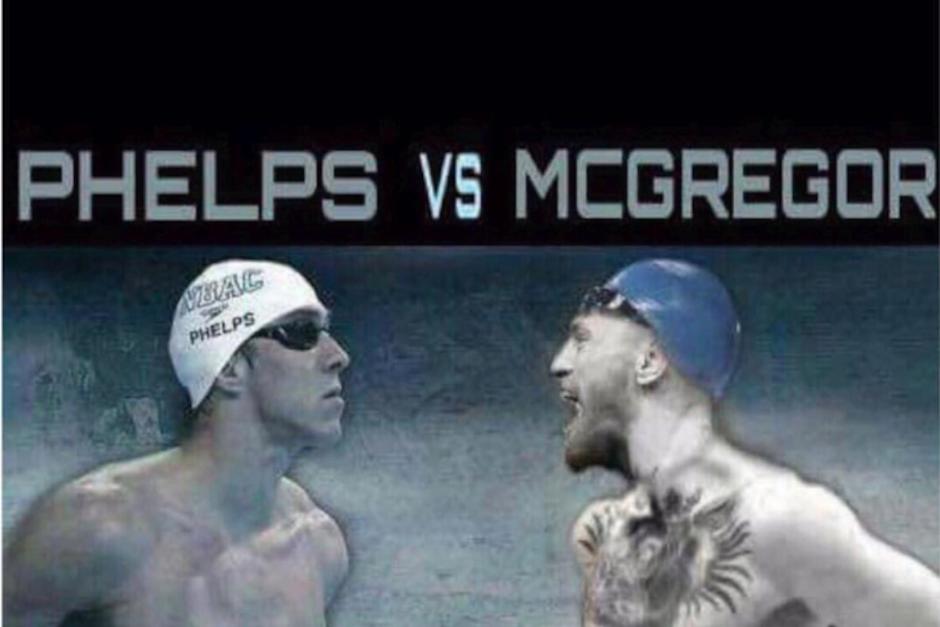 Esta es la imagen que acompañó el mensaje que Phelps envió al irlandés. (Imagen: Twitter/@MichaelPhelps)