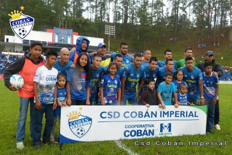 Cobán recibirá el próximo miércoles a Antigua GF para el juego de ida de semifinales del torneo. (Foto: Facebook/Cobán Imperial)