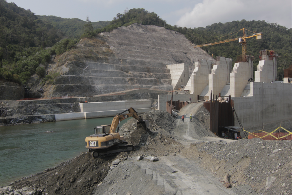 La hidroeléctrica Oxec II se encuentra aún en construcción. (Foto: Alejandro Balán/Soy502)