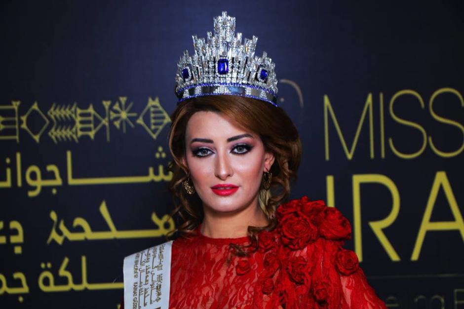 Miss Irak fue forzada a abandonar su país. (Foto: Reina de Portada)