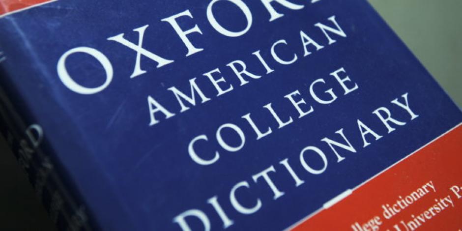 El diccionario Oxford elige cada final de año la palabra más usada. (Foto: Huffington Post)