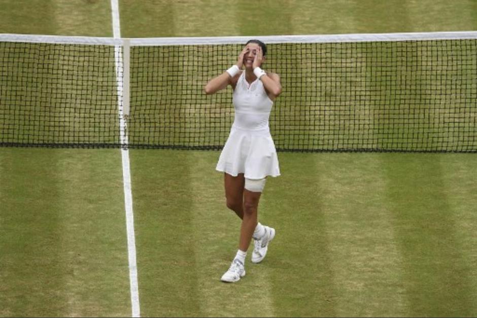 Garbiñe Muguruza se consagró campeona en Wimbledon. (Foto: AFP)