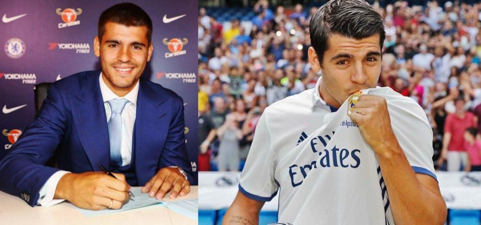 Alvaro Morata dijo adiós a la afición del Real Madrid. (Foto: Twitter)