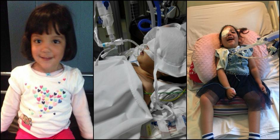 Esta es la historia de Valeria, una niña que ha luchado por su vida. (Foto: cortesía/Soy502)