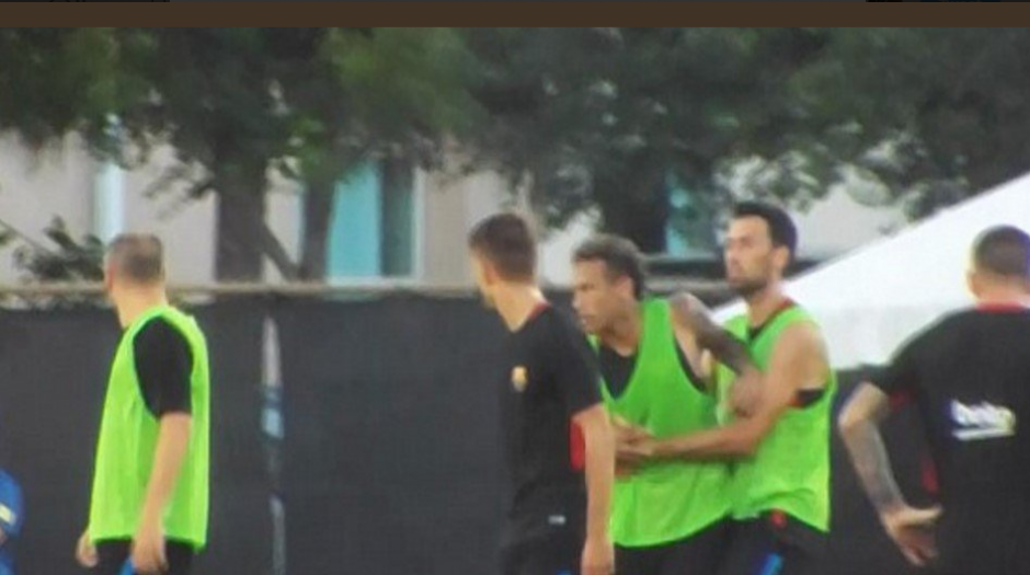 El brasileño casi llegó a los golpes con el portugués. (Foto: captura de pantalla) 