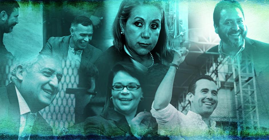 Los acusados VIP juran inocencia y señalan las deficiencias de la justicia. (Fotos: Archivo Soy502/Ilustración Benjamín Calderón)