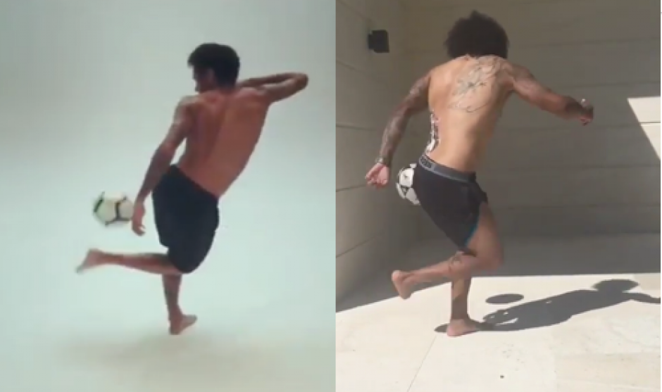 Neymar lanza un nuevo reto a varios cracks del fútbol. (Foto: Captura de video)