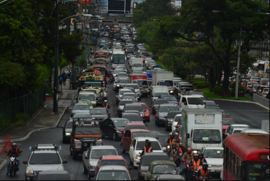 El anillo Periférico colapsó este fin de semana. (Foto: Archivo/Soy502)