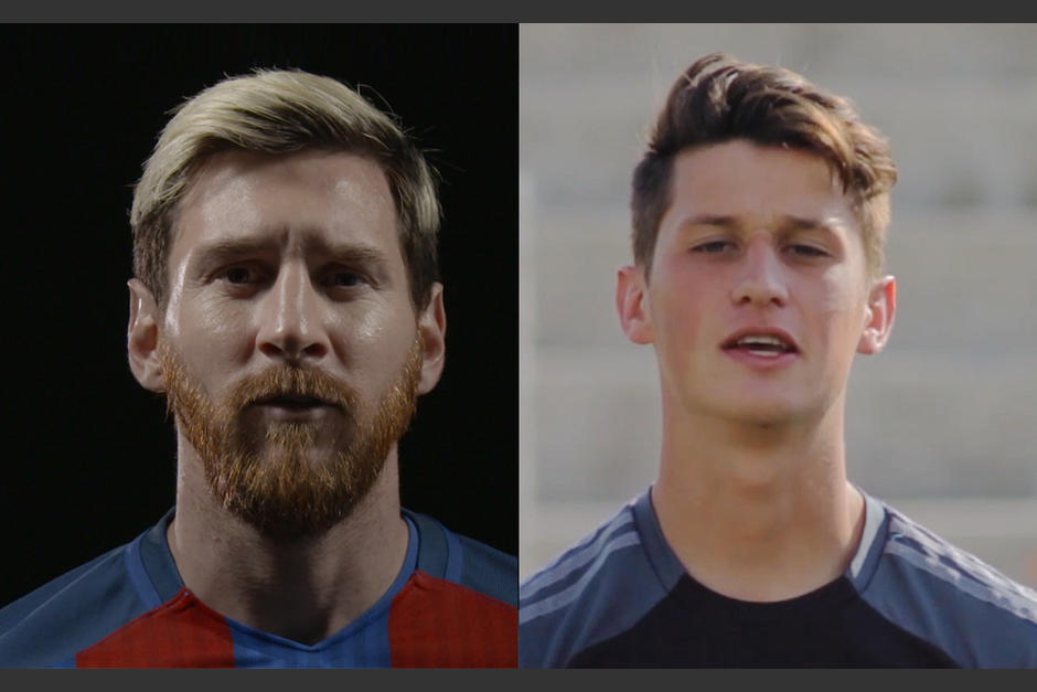 El mejor jugador del mundo y el portero de Los Rojos te invitan a participar en un desafío único. (Foto: cortesía) 