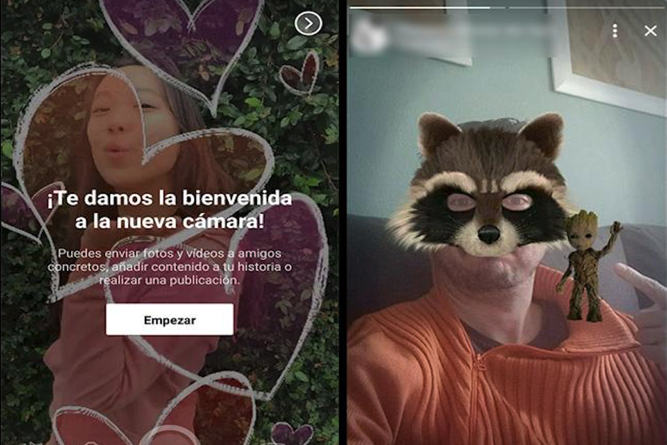 La nueva herramienta contiene más de 30 filtros diferentes que incluyen personajes del cine. (Imagen: peru.com)
