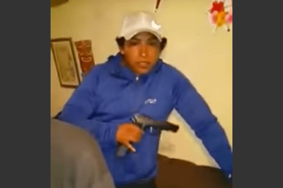 El pandillero que figuró en el video murió durante una emboscada. (Foto: archivo/Soy502) 