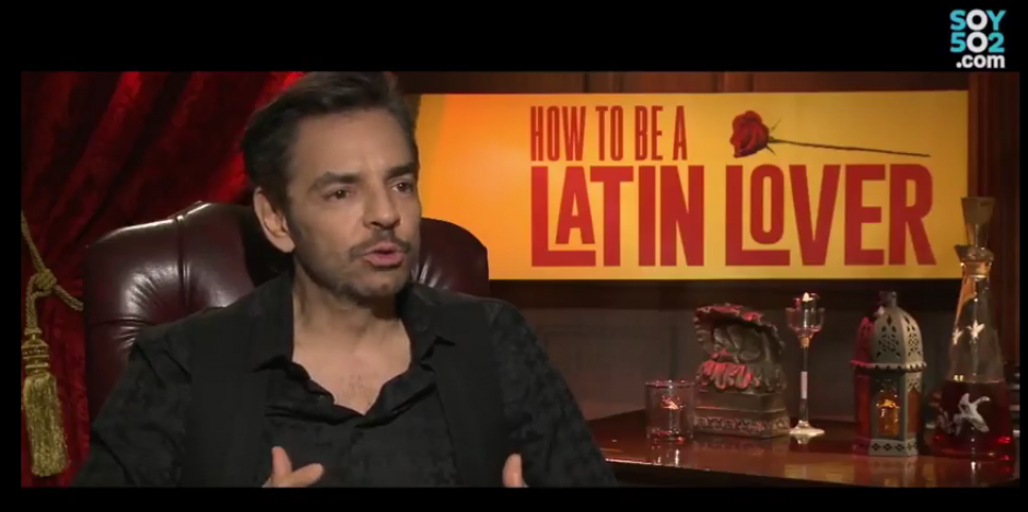 Eugenio Derbez invita a los seguidores de Soy502 a ver su película "Cómo ser un latin lover". (Foto: captura de pantalla) 