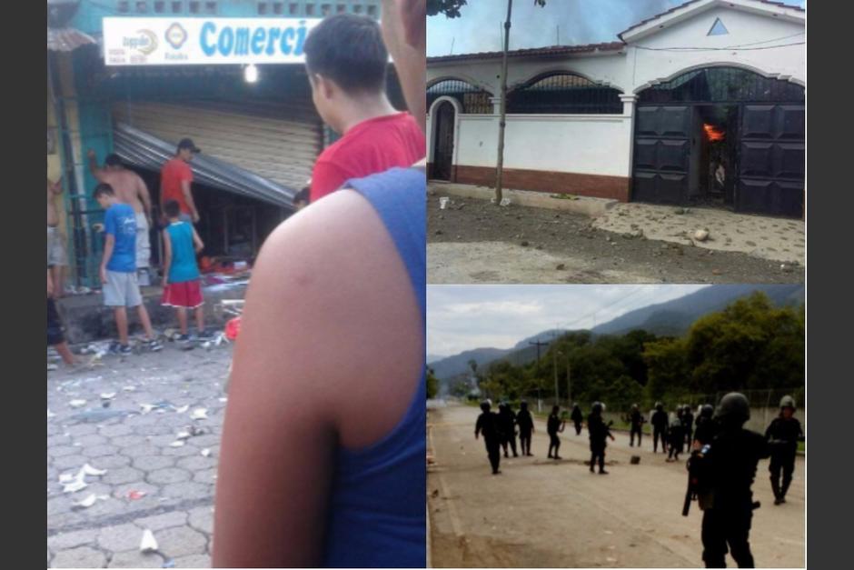 La situación en Izabal se agravó a partir de este sábado. (Foto: PNC)
