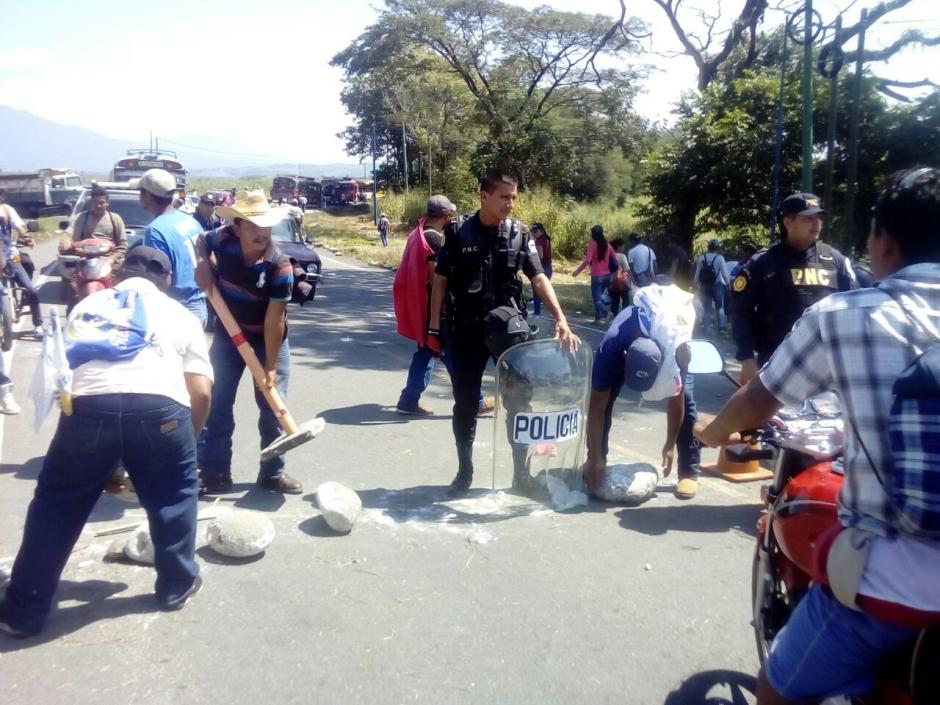 Este miércoles nuevamente podrían ser bloqueados varios puntos del país como parte del Paro Nacional anunciado por Codeca. (Foto: PNC)