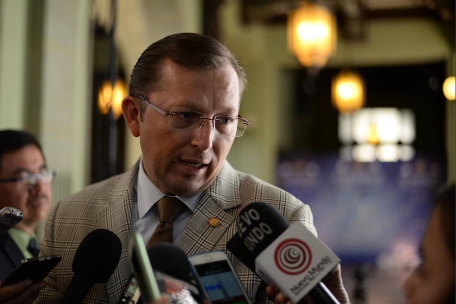 El vocero de Jimmy Morales no está de acuerdo con el término "Pacto de Corruptos". (Foto: archivo/Soy502) 