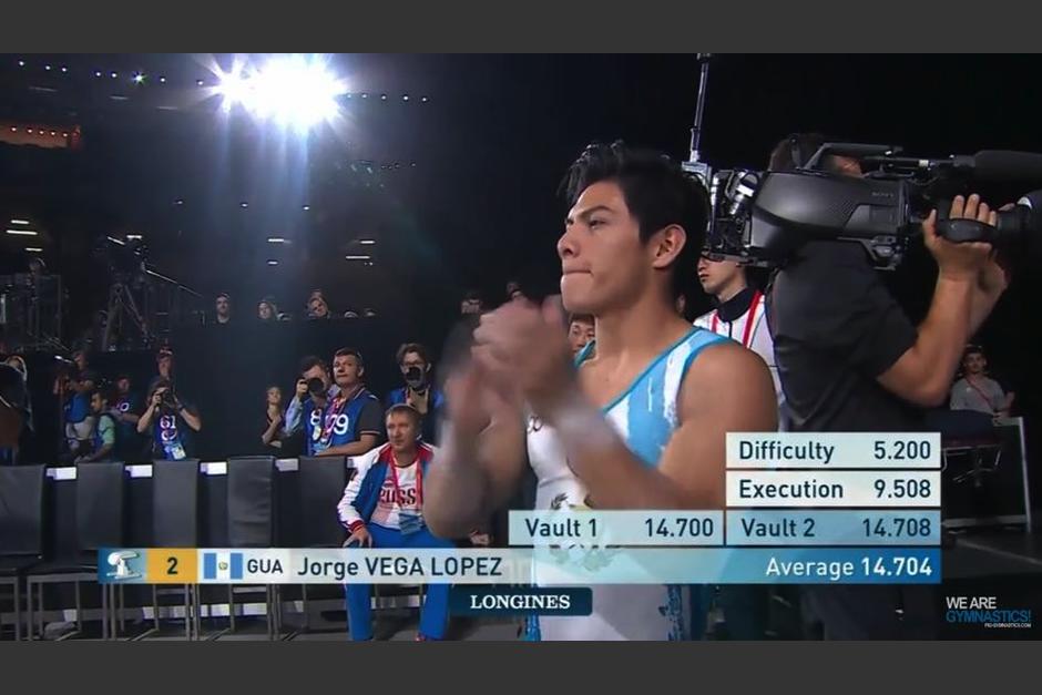 Jorge Vega se coronó campeón en el Mundial de Atletismo de Canadá. (Foto: COG) 
