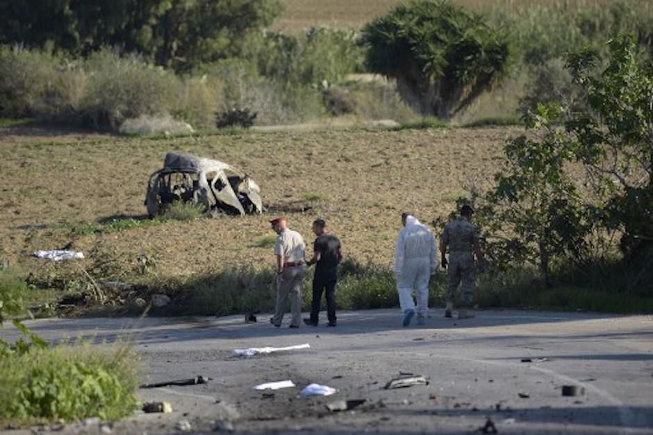La mujer viajaba en su vehículo al momento en que este explotó en las cercanías de su residencia. (Foto: AFP)