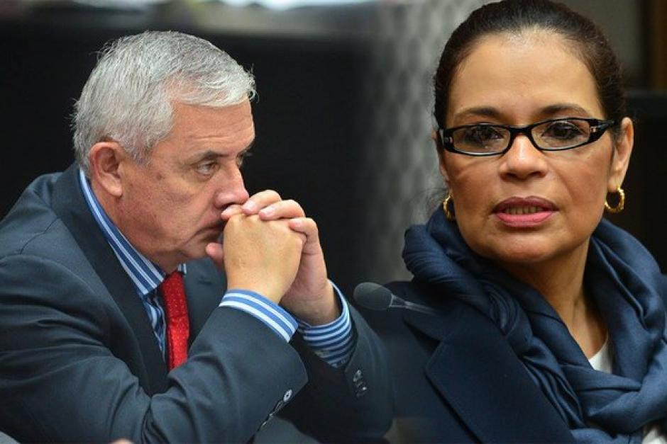 Otto Pérez Molina y Roxana Baldetti están acusados de liderar la red de defraudación La Línea. (Fotos: archivo/Soy502). 