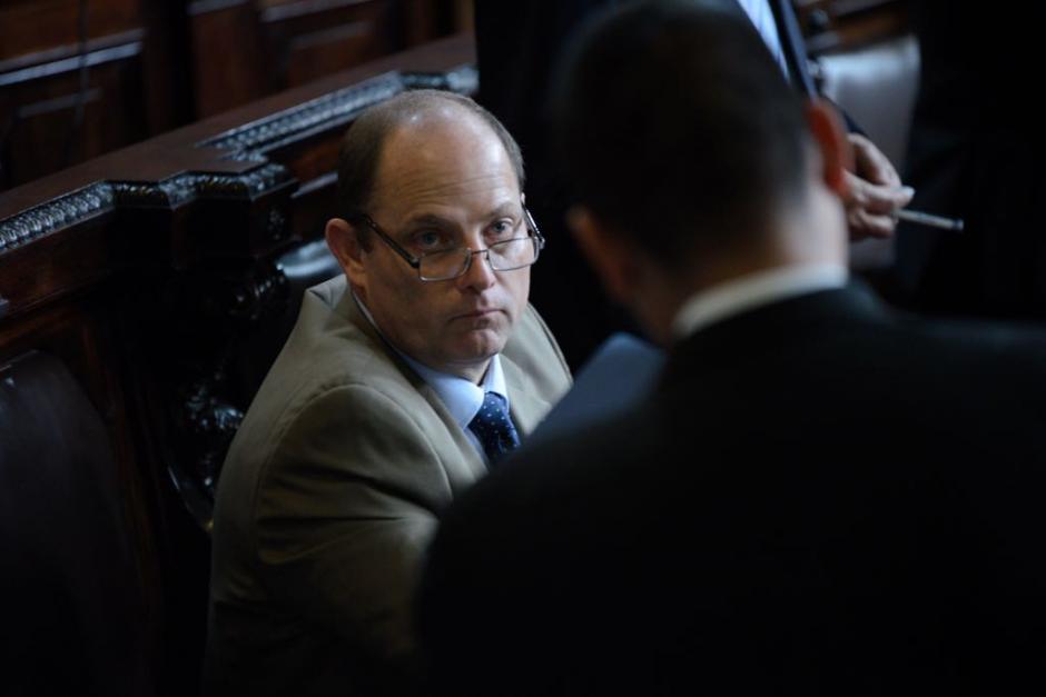 Harmelin fue el único que votó a favor del juez capturado. (Foto: Jesús Alfonso/Soy502)