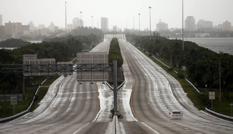 El huracán está por ingresar a Miami. (Foto: AFP) 