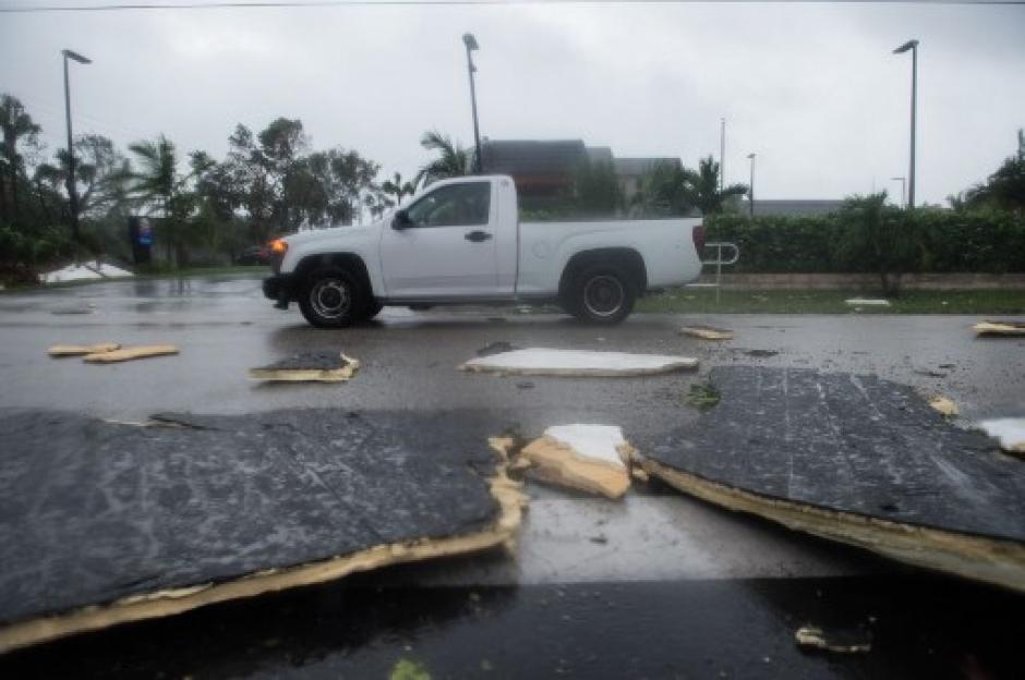 Irma tocó tierra estadounidense la madrugada del domingo. (Foto: AFP)