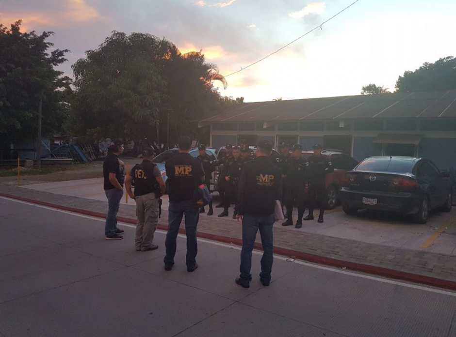 En 18 departamentos del país se realizan allanamientos. (Foto: MP) 