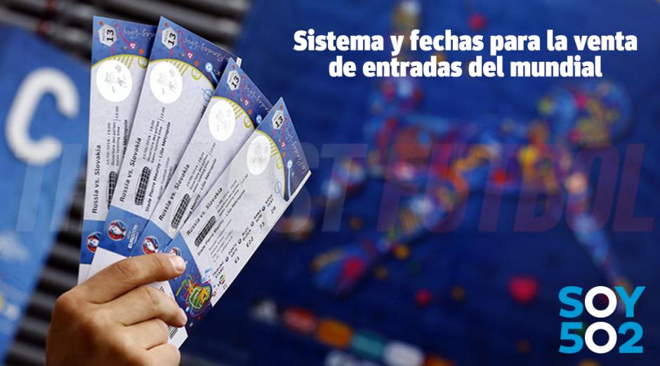 FIFA anunció las fechas y sistema para la venta de entradas para el Mundial Rusia 2018. (Foto: Soy502)