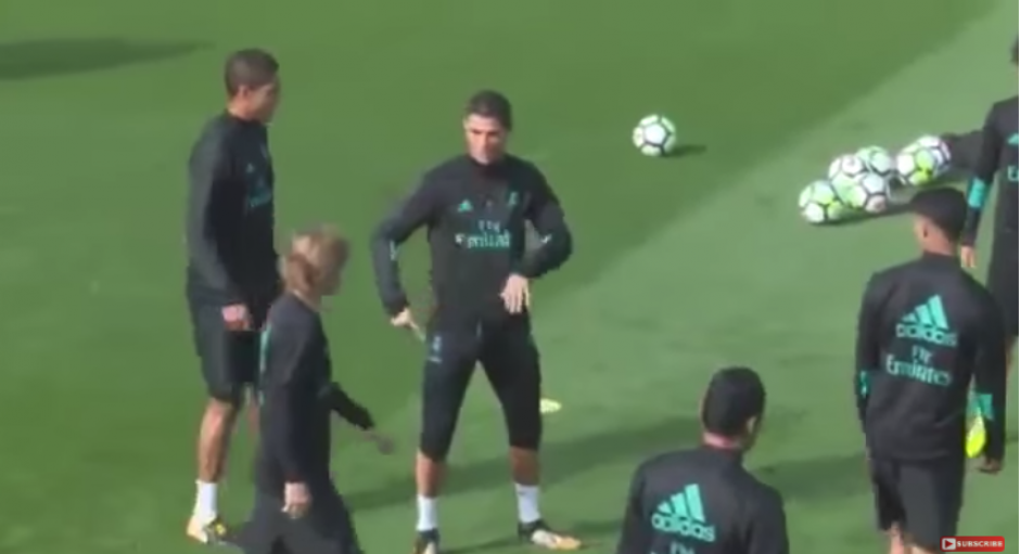El jugador del Real Madrid se prepara para su estreno liguero del próximo miércoles. (Captura Youtube)