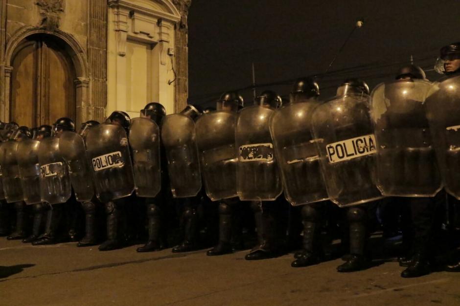 Las autoridades aseguran que no hubo agresiones en contra de la ciudadanía. (Foto: Alejandro Balán/Soy502)