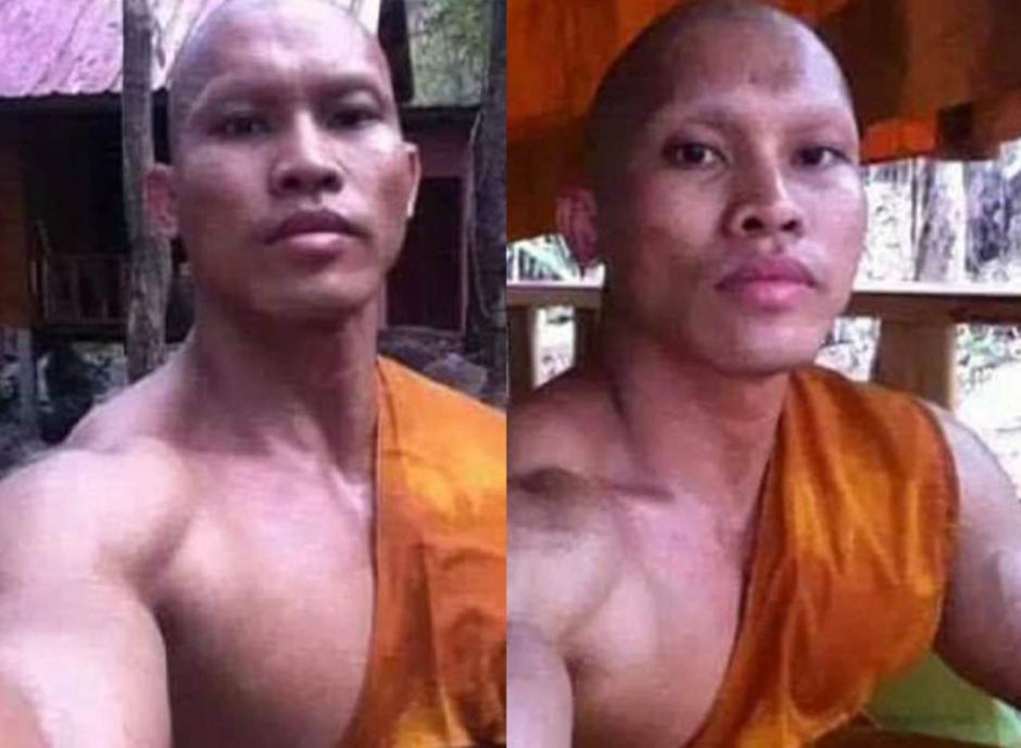 La fotografía del "monje" ha generado muchos comentarios positivos. (Foto: Internet)