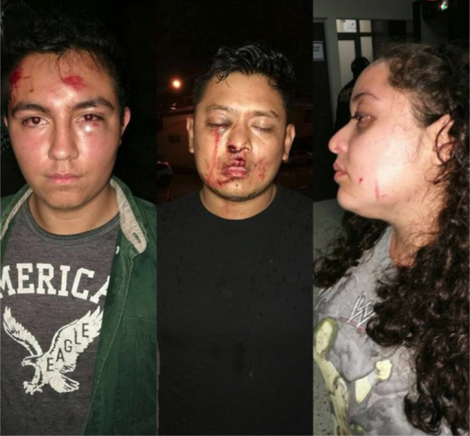Los estudiantes agredidos ya denunciaron lo ocurrido ante el Ministerio Público. (Foto: @UsacEsPueblo/Twitter)