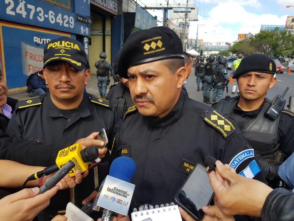 Así se despidió el exdirector adjunto de la Policía Nacional Civil, Rony Espinoza. (Foto: @PNCdeGuatemala)