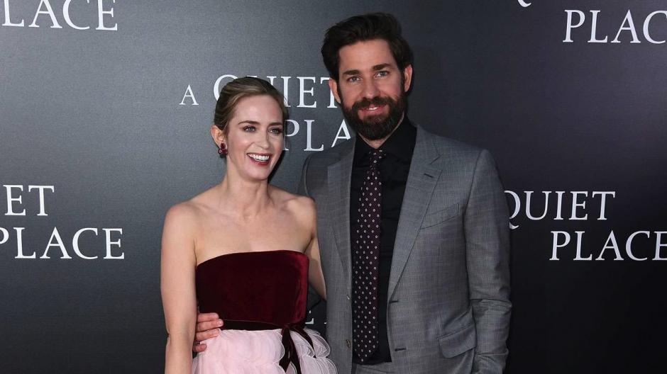 Emily Blunt y John Krasinski están enamorando a los fanáticos con su amor. (Foto: AFP) 