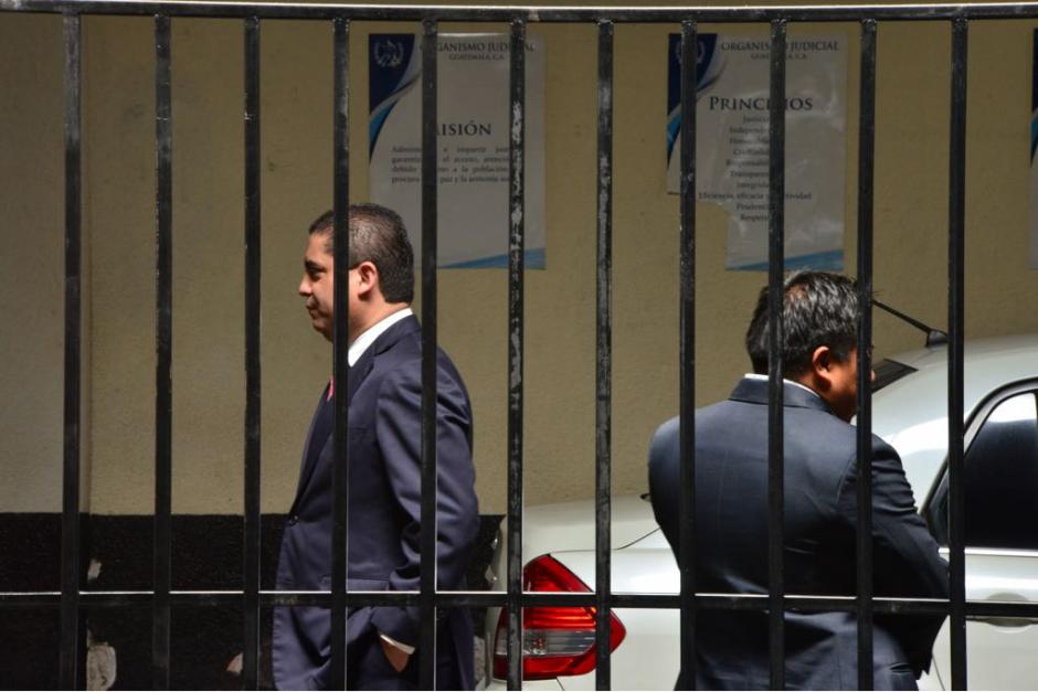 Juan Carlos Monzón presentó una denuncia formal frente al juez Miguel Ángel Gálvez. (Foto: Jesús Alfonso/Soy502)