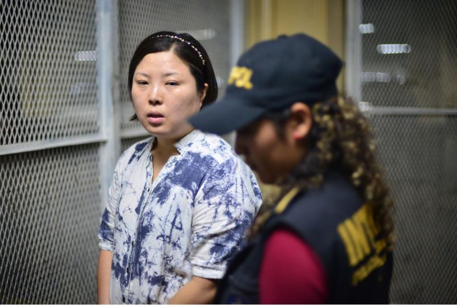 Park Hansook fue trasladada a Torre de Tribunales. (Foto: Jesús Alfonso/Soy502)