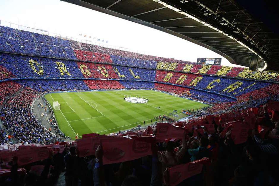 El Camp Nou, de Barcelona, pudo ser el centro de un acto terrorista el año pasado. (Foto: AFP)