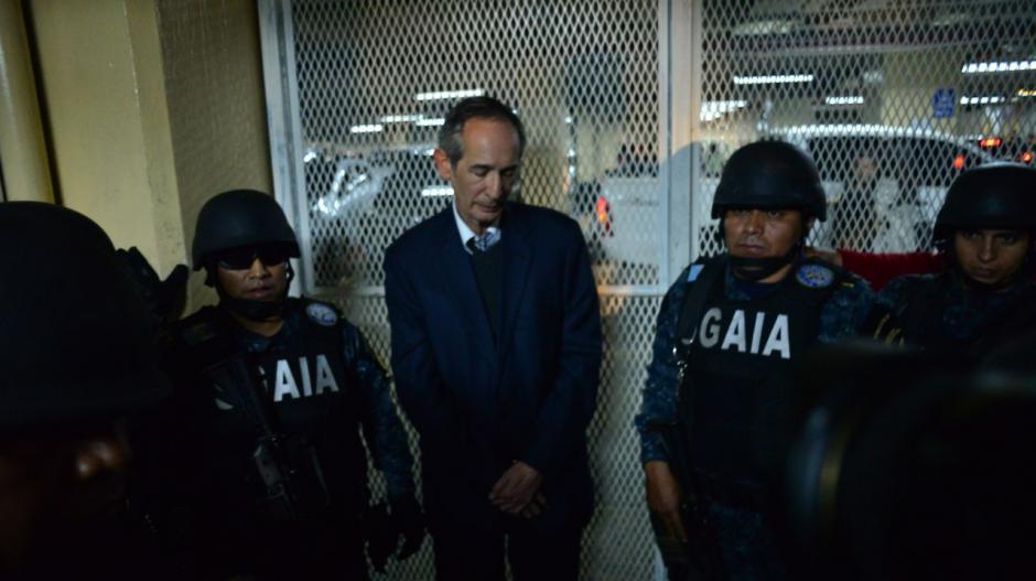 El expresidente fue beneficiado con una fianza de 1 millón de quetzales. (Foto: Archivo/Soy502)